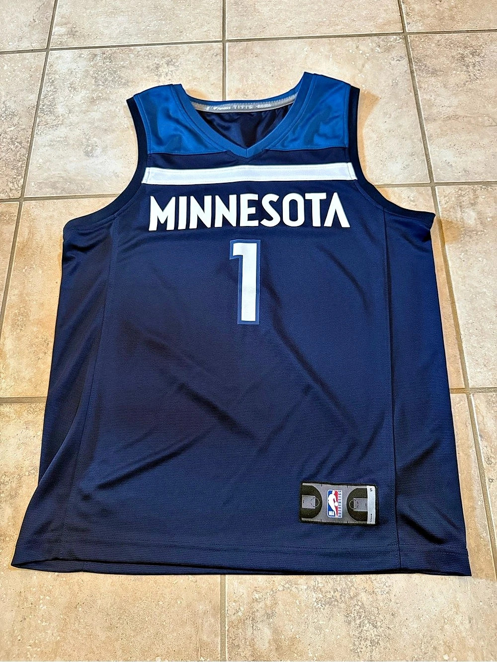 Fanatics Anthony Edwards Minnesota Timberwolves Fanatics Fast Break Jersey